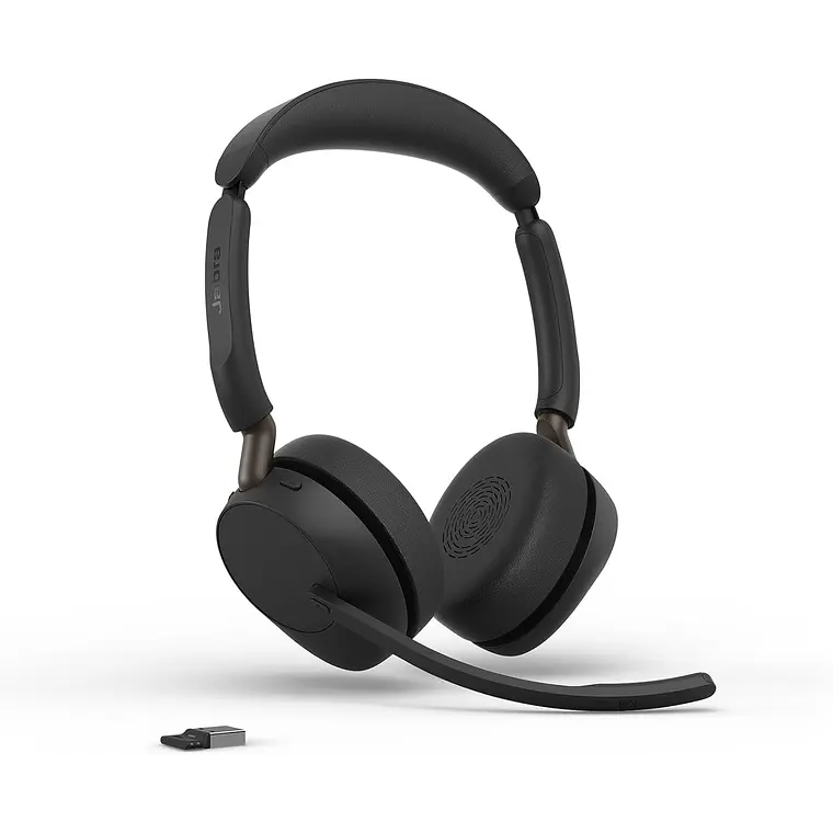 Auriculares Inalámbricos Estéreo Jabra Evolve3 65 USB-A  1