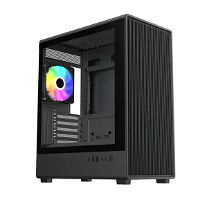 Gabinete Cooler Master Elite 350 Black Micro-ATX USB-C
