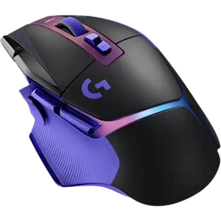 Mouse Gamer Inalámbrico Logitech G502 X Plus Dark Lilac Hero 44K  1