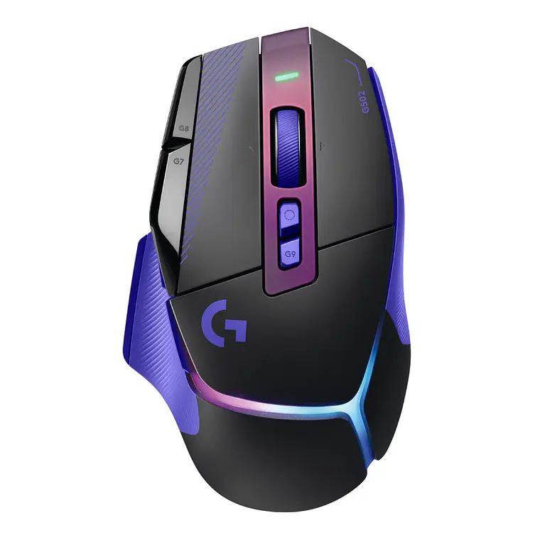 Mouse Gamer Inalámbrico Logitech G502 X Plus Dark Lilac Hero 44K  2