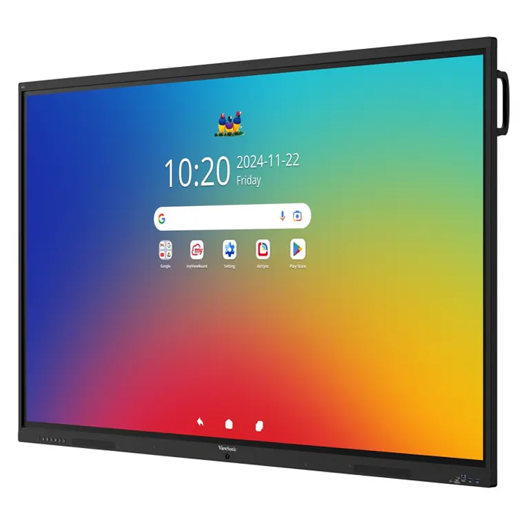 Pantalla 75“ Interactiva ViewSonic ViewBoard IFP7541 4K UHD Android EDLA 3