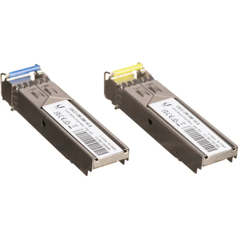 Kit Transceptores SFP BiDi Ubiquiti UACC-OM-SM-1G-1S 1.25Gbps LC Monomodo 3km Pack de 20 2