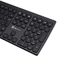 Teclado Inalámbrico Trimodo Curvo CurveLink Español Latinoamérica 112 Teclas - Miniatura 2