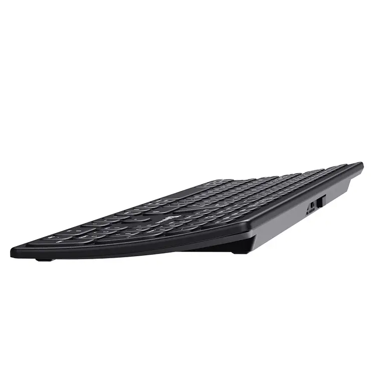Teclado Inalámbrico Trimodo Curvo CurveLink Español Latinoamérica 112 Teclas 5