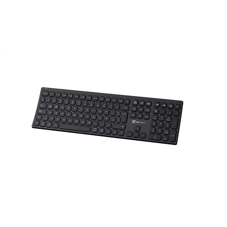 Teclado Inalámbrico Trimodo Curvo CurveLink Español Latinoamérica 112 Teclas 1