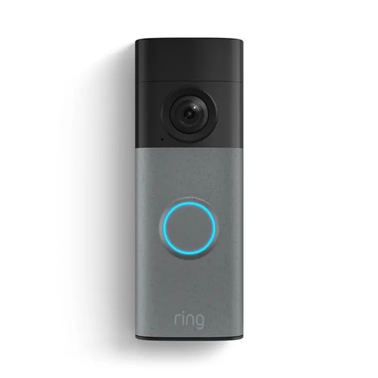 Timbre Inteligente con Cámara Ring Battery Doorbell 2K (2ª Gen) Wi-Fi Batería Recargable Gris Moteado 1