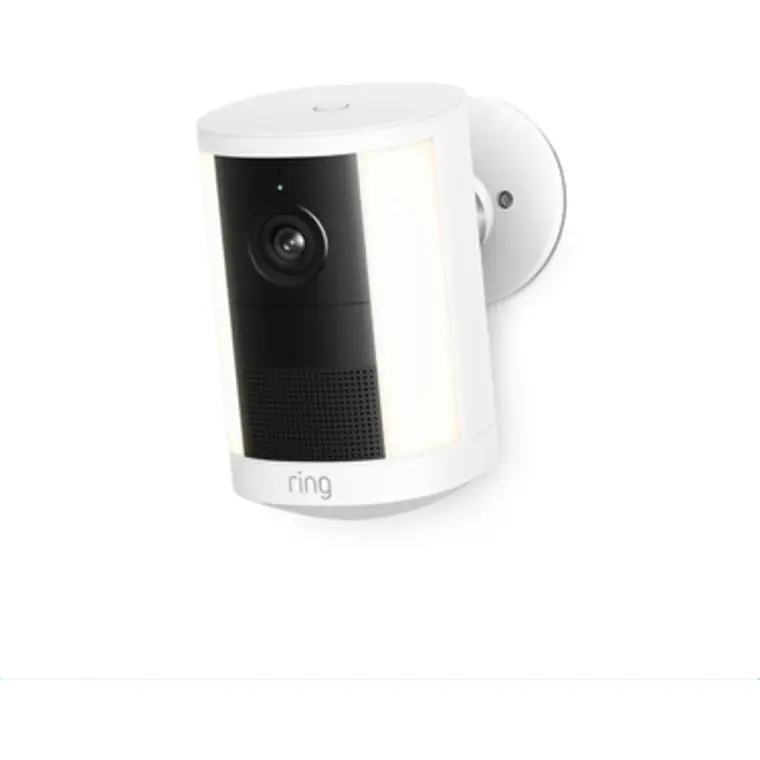Cámara de Seguridad Exterior Inalámbrica Ring Spotlight Cam 2K (2ª Gen) Focos 550lm Batería Blanco 1
