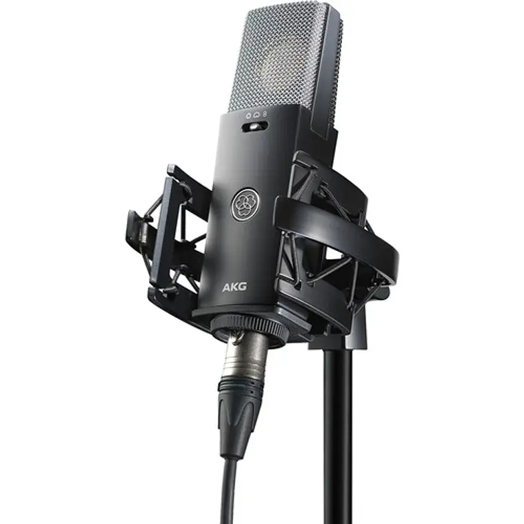 Micrófono de Condensador Multipatrón de Gran Diafragma AKG C114  6