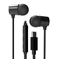 Audífonos In-Ear USB-C® con Micrófono y Control en Línea Color Negro - X-Tech - Miniatura 3