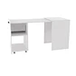 Escritorio Expandible Plegable Estación de Trabajo Convertible con Ruedas Blanco - Xtech - Miniatura 3