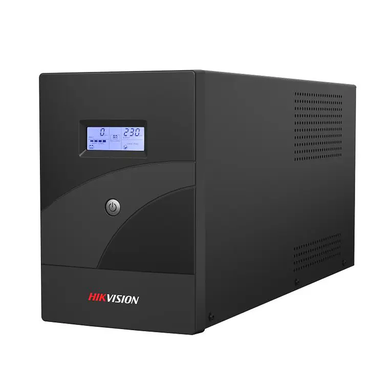 Sistema de Respaldo Eléctrico UPS Hikvision 3000VA / 1800W AVR Pantalla LCD USB - Hikvision  1