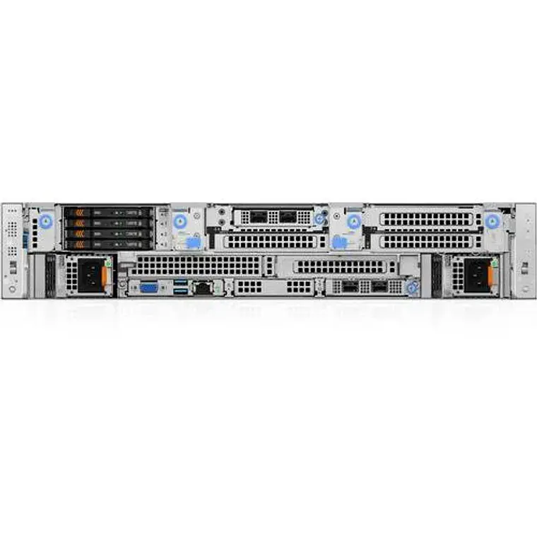 Servidor Dell PowerEdge R570 2U Intel Xeon 6 6521P 128GB RAM 480GB SSD PERC H965i 4