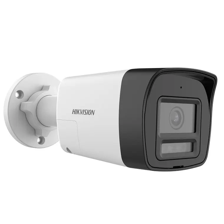 Minicámara de Seguridad Fija Tipo Bala de 2 MP /Audio Bidereccional/ Iluminación Híbrida - Hikvision  1