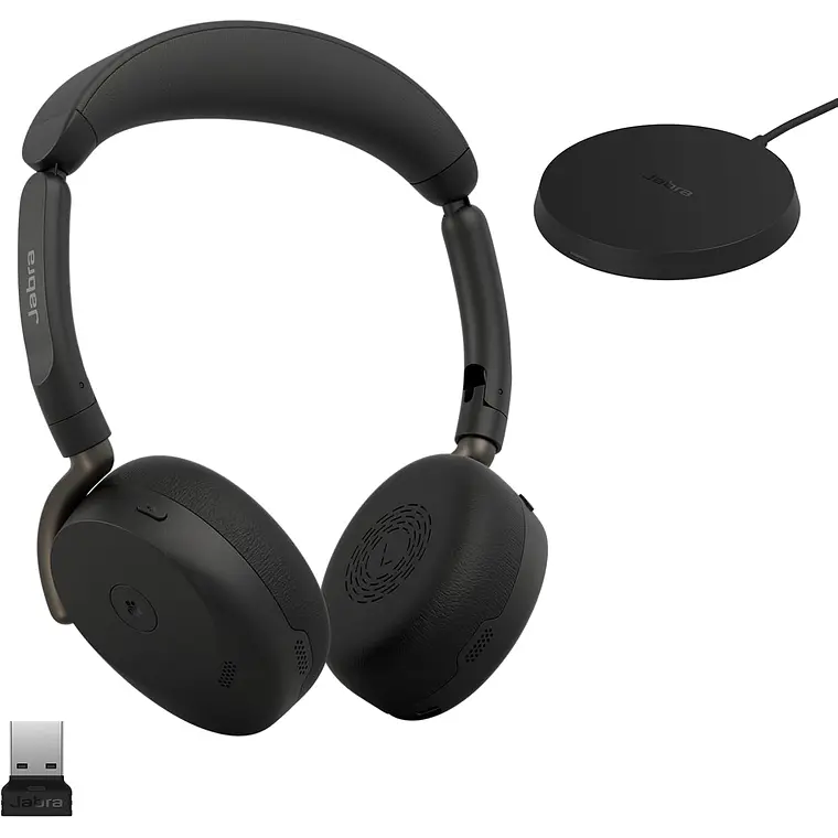 Audífonos Inalámbricos Jabra Evolve3 65 Flex USB-A MS Teams Negro 1