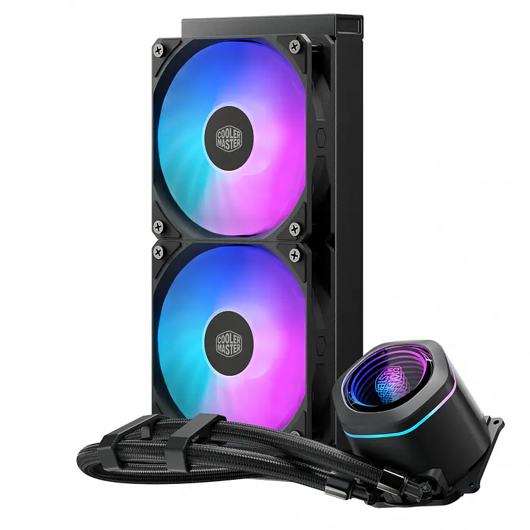 Refrigeración Líquida Cooler Master MasterLiquid Core Nex 240 Black ARGB 2