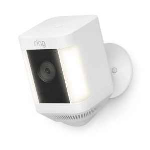 Cámara de Seguridad Exterior Inalámbrica Ring Spotlight Cam Plus White a Batería 