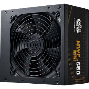 Fuente de Poder 650W Master MWE 650 Bronze V3  ATX 3.1 80 Plus Bronze 