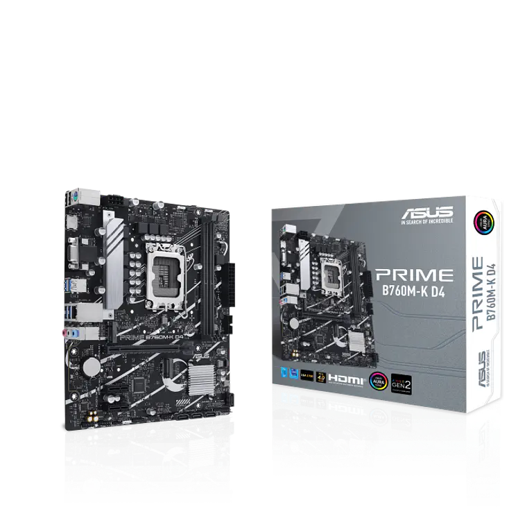 Placa Madre Asus Prime B760M-K D4  1