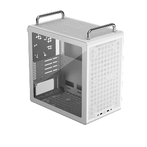 Gabinete Cooler Master QUBE 340 / Q300L V3 Micro-ATX USB-C Vidrio Templado