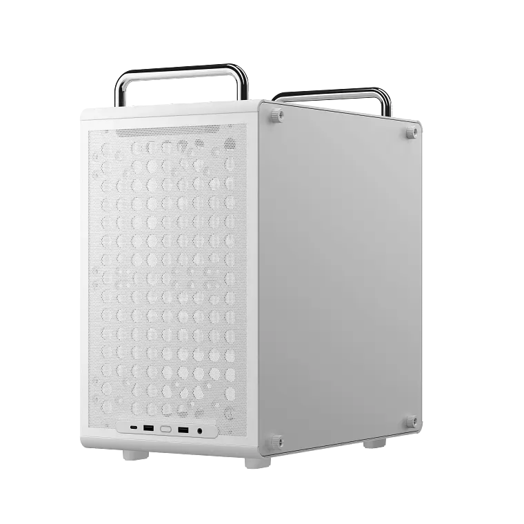 Gabinete Cooler Master QUBE 340 / Q300L V3 Micro-ATX USB-C Vidrio Templado 2