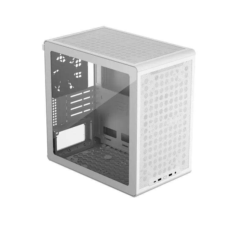 Gabinete Cooler Master QUBE 340 / Q300L V3 Micro-ATX USB-C Vidrio Templado 4