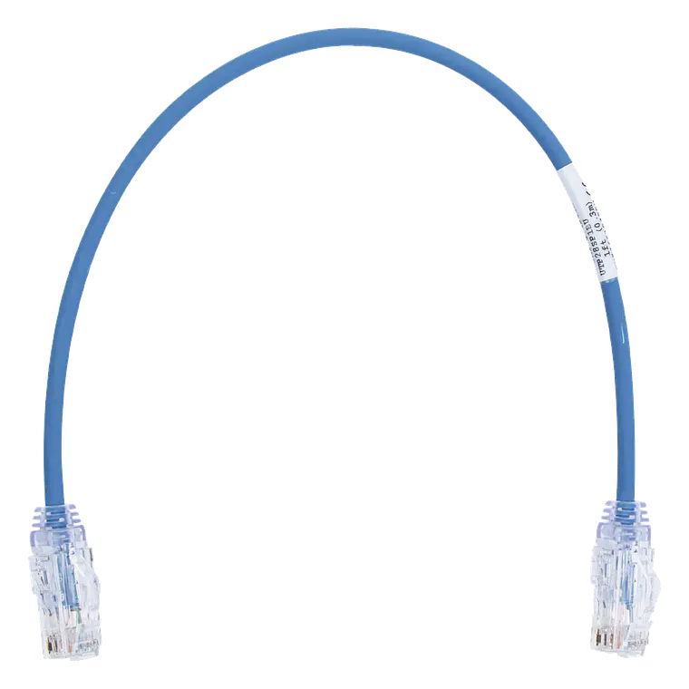 Patch Cord Panduit TX6-28 Cat6 UTP 28 AWG 30.5 cm Azul (UTP28SP1BU) 1