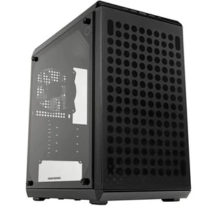 Gabinete Gamer Cooler Master MasterBox Q300L V3 Black Micro-ATX USB-C