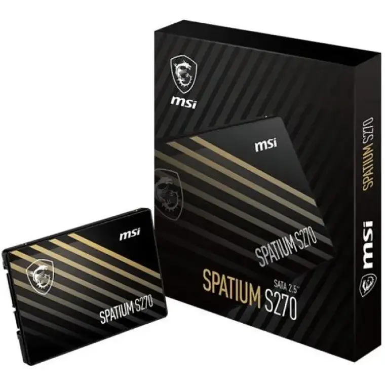 Disco SSD 480GB interno | MSI SPATIUM S270 SATA 2.5“ 2