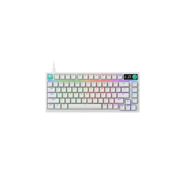 Teclado Mecánico Logitech G316 X 75 Blanco Switches Táctiles US 1