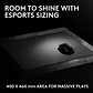Mousepad Gamer Logitech G PRO X CONTROL Cloth Gaming Mousepad - Miniatura 5
