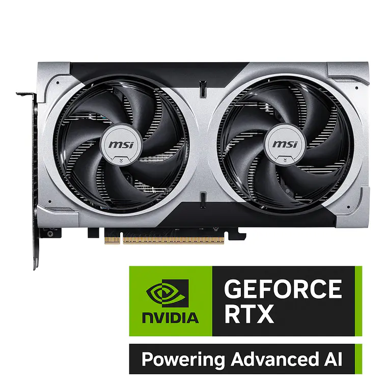 Tarjeta de Video MSI NVIDIA GeForce RTX 5060 Ti 16GB VENTUS 2X OC PLUS GDDR7 2