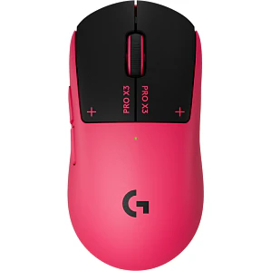 Mouse Gamer Inalámbrico Logitech G PRO X3 Superstrike Magenta Eclipse