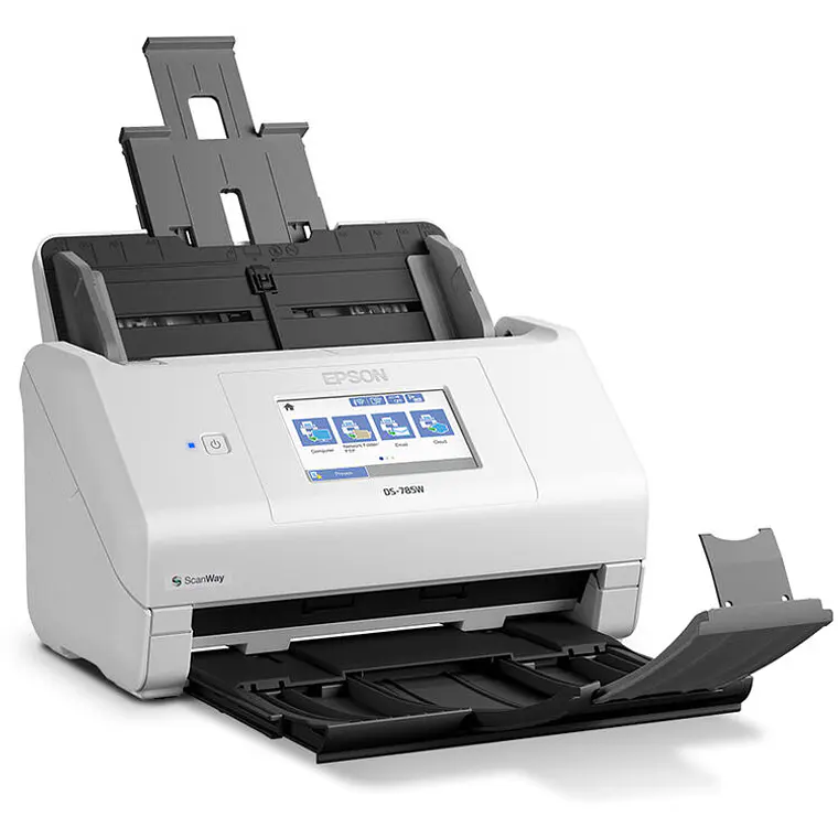 Escaner Epson DS-785W | Dúplex Color 600 dpi 45 ppm Red Wi-Fi Touch 4.3