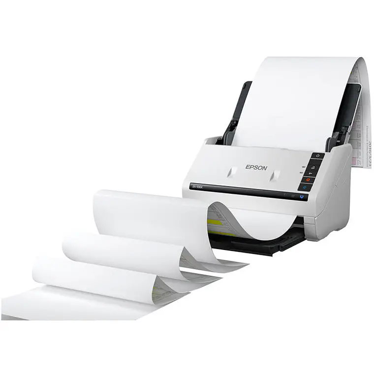 Escaner Epson DS-530X | Dúplex Color 600 dpi 45 ppm 100 Hojas USB 3.2 7