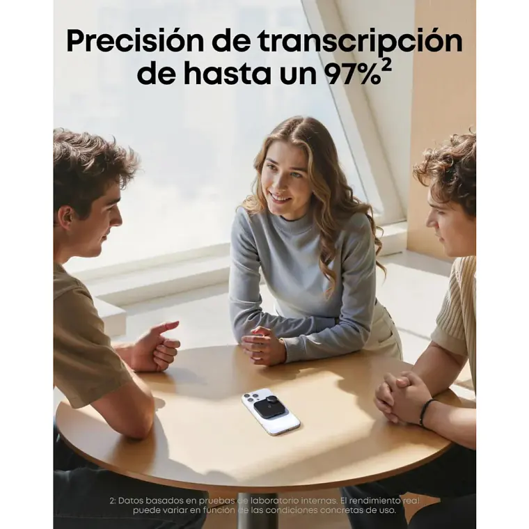 Grabadora Portátil IA 64GB Anker Soundcore Work D3200  3