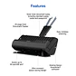 Escaner Epson WorkForce ES-C320W | Dúplex Color 600 dpi 30 ppm Compacto Wi-Fi - Miniatura 8