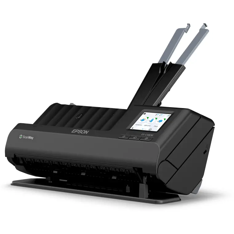 Escaner Epson WorkForce ES-C380W | Dúplex Color 600 dpi 30 ppm Compacto Wi-Fi Touch  2
