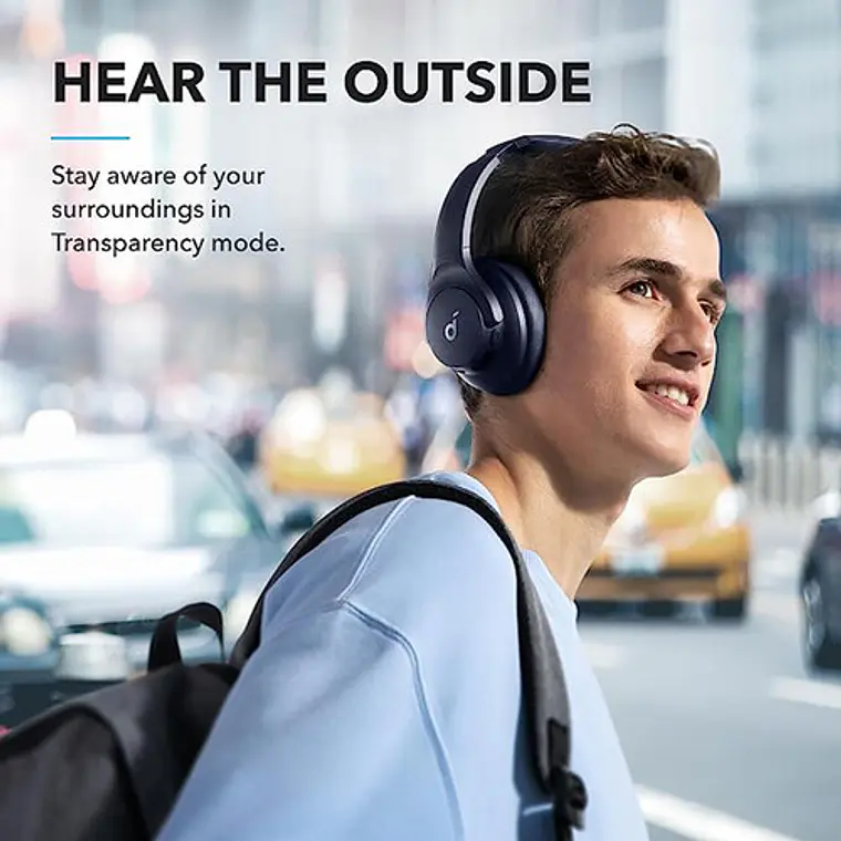 Audífonos Inalámbricos Soundcore Q20i Bluetooth ANC Azul 8