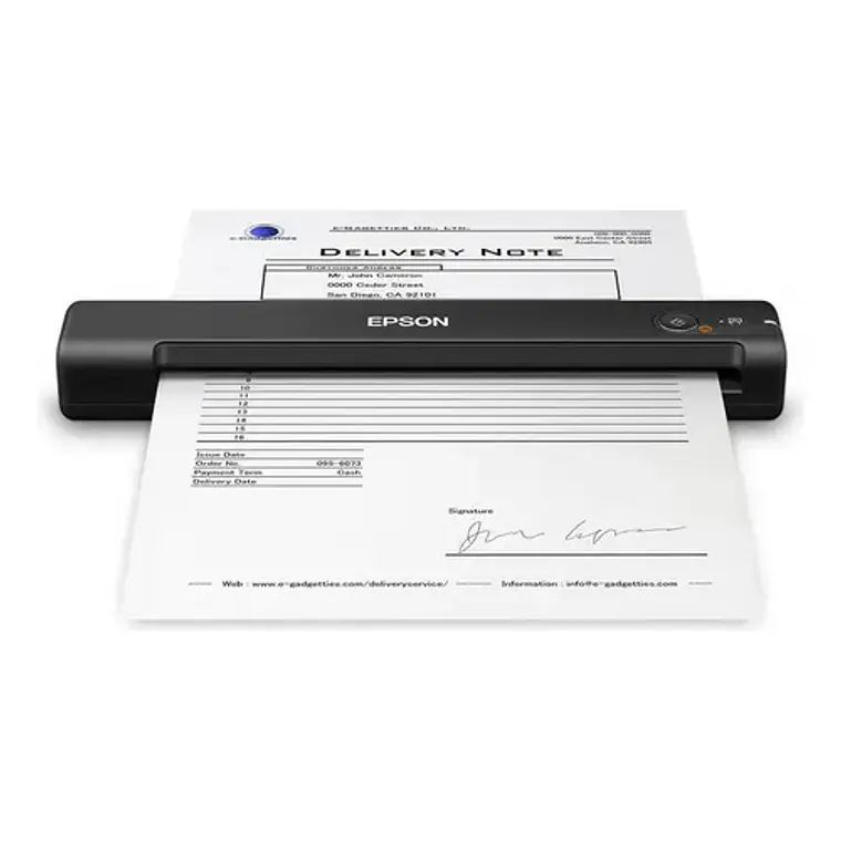 Escaner Epson WorkForce ES-50 | Portátil Dúplex Color 600 dpi USB 5.5 seg 8