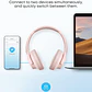 Audífonos Inalámbricos Soundcore Q20i Bluetooth ANC Rosa - Miniatura 4