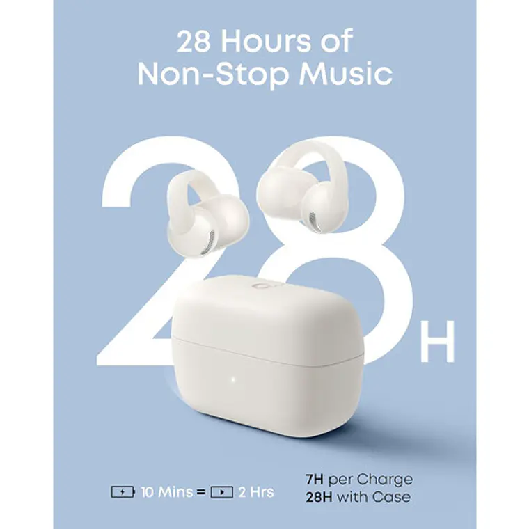 Audífonos Inalámbricos Soundcore C50i Open Ear Bluetooth 6.0 Blanco 2