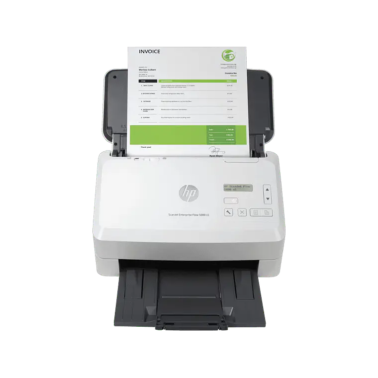 Escaner HP ScanJet Enterprise Flow 5000 s5 | Dúplex Color 600 dpi 65 ppm ADF 80 Hojas USB 3.0 2