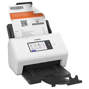 Escaner Brother ADS-4900W | Dúplex Color 600 dpi 120 ppm ADF 100 Hojas USB 3.0 LAN Wi-Fi Touch 10.9cm NFC