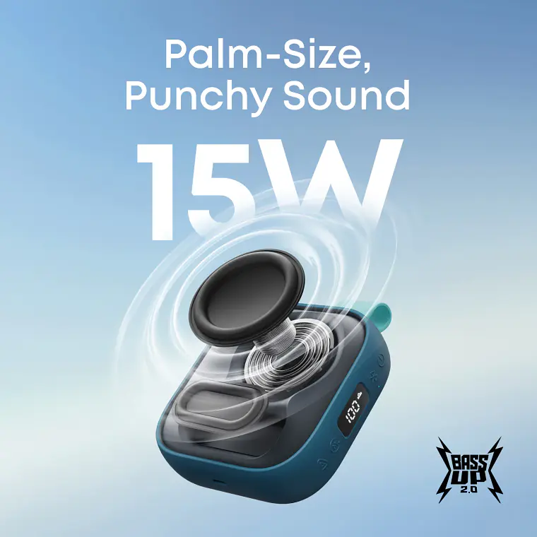 Parlante Portátil Bluetooth Soundcore Boom Go 3i 15W IP68 Azul 2