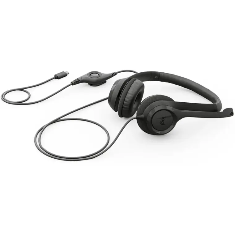 Audífonos Logitech H390 USB-C con Micrófono y Control en Línea 2