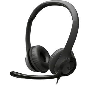 Auricular Logitech H390 USB-C | Cable 1.9m Control en Línea Micrófono 