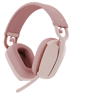 Audífono Logitech Zone Vibe 100 Bluetooth | Inalámbrico Rosa 20h Batería