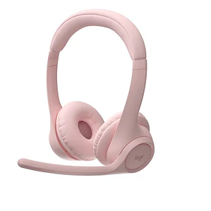 Audífono Logitech Zone 300 Bluetooth | Inalámbrico Rosa 20h Batería