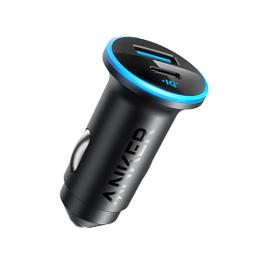 Cargador para Auto Anker 323 52.5W USB-C USB-A ActiveShield 2.0 Negro