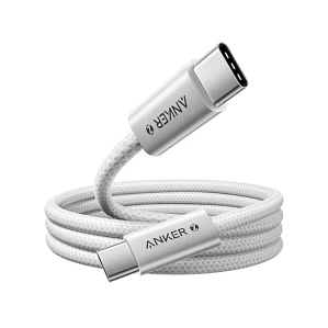 Cable USB-C a USB-C Anker Zolo 240W 0.9m PD 3.1 Blanco